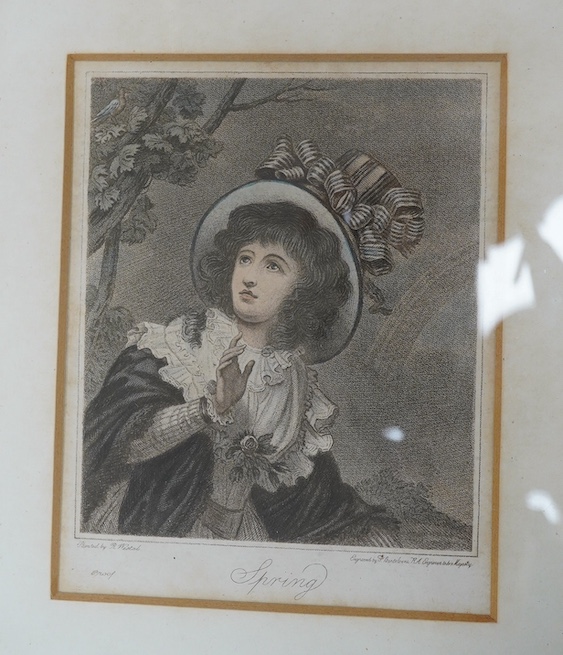 After R. Forse, set of six Brighton interest coloured engravings, mounted and framed as three to include: The Beauties of Brighton, The Water Witch and The Water Lily, each published by W. H. Mason, Brighton, together wi